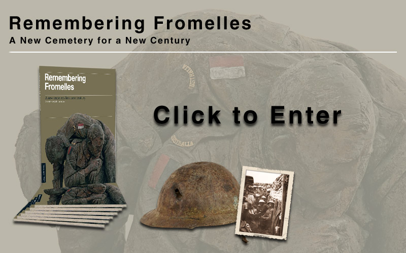 Remembering Fromelles - Click Image To Enter